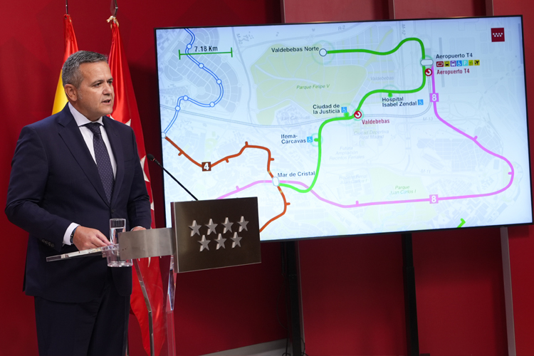 La Comunidad de Madrid acomete la mayor ampliación de Metro de la Legislatura con una inversión de 880 millones de euros para la Línea 11
