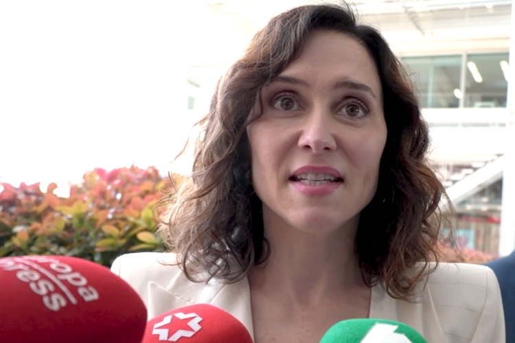 Díaz Ayuso, sobre la cancelación de la compra de material militar a Israel por el Gobierno central: “Nos está dejando a ojos del mundo como un país tercermundista”