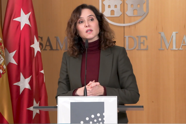 Díaz Ayuso defiende que los nuevos Presupuestos de la Comunidad para 2025 aprobados hoy darán estabilidad y certidumbre a Madrid y España