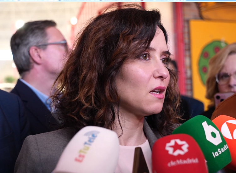 Díaz Ayuso: “Con el nacionalismo no iría ni a la vuelta de la esquina, odian a España y sólo han venido para hacer daño”