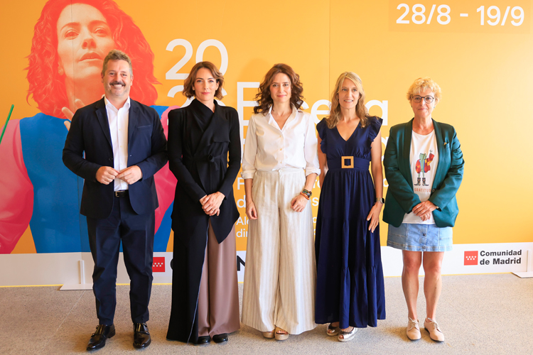 Díaz Ayuso, en el concierto conmemorativo del 20º aniversario del Teatro Auditorio de San Lorenzo de El Escorial
