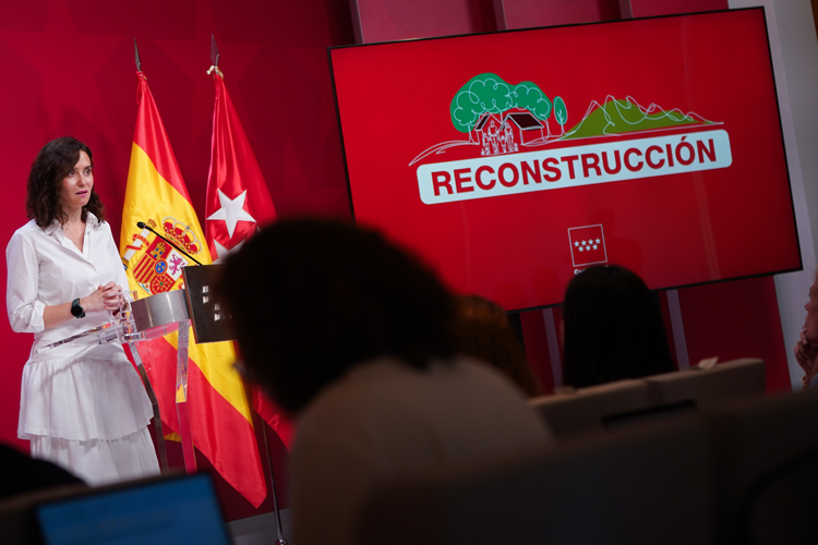 Díaz Ayuso presenta medio centenar de actuaciones para la reconstrucción de la Sierra Oeste: “No les vamos a abandonar. Va a estar la Comunidad de Madrid”