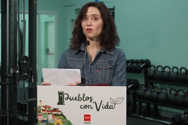 Díaz Ayuso anuncia la aprobación de másayudas para seguir apoyado a comercios, hostelería y farmacias en municipios de menos de 1.000 habitantes