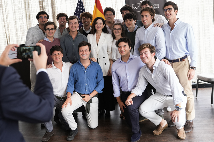 Díaz Ayuso agradece la hospitalidad de empresas e instituciones de Austin (Texas)