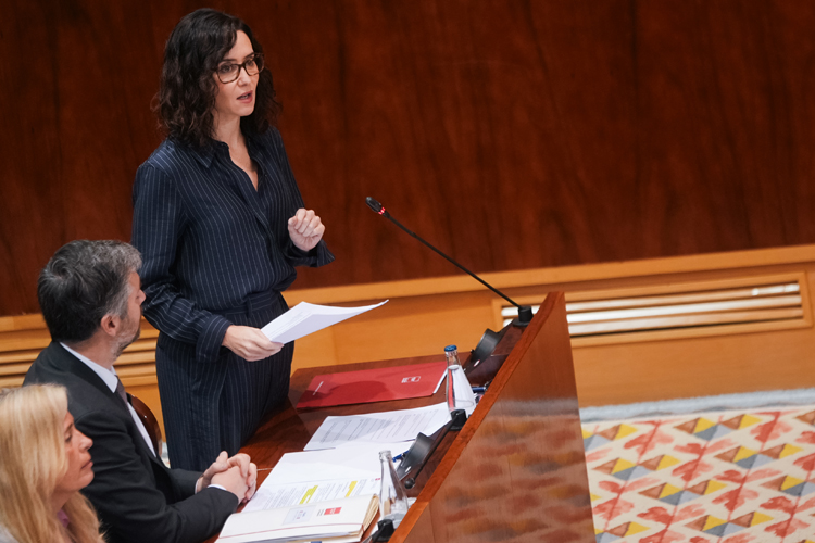 Díaz Ayuso al PSOE: “Son unos frustrados que no admiten que el pueblo de Madrid no les quiere ni España entera”