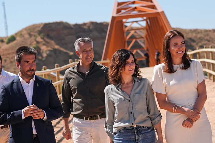 Díaz Ayuso anuncia la ampliación de Arco Verde con campus universitarios alcanzando ya los 185 kilómetros y 185.000 árboles y arbustos