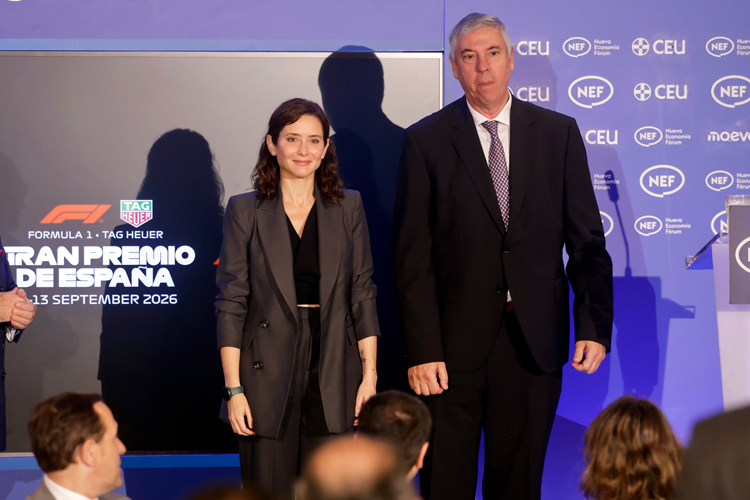 Díaz Ayuso defiende el Gran Premio de España de la Fórmula 1 como “todo inversión y beneficio”