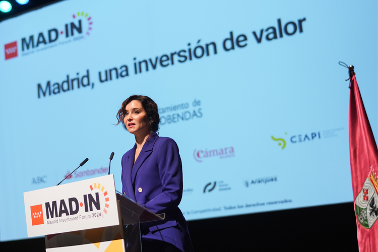 Díaz Ayuso anuncia el Catálogo de Proyectos Estratégicos con oportunidades para la inversión extranjera: “Ser parte de Madrid siempremerece la pena”