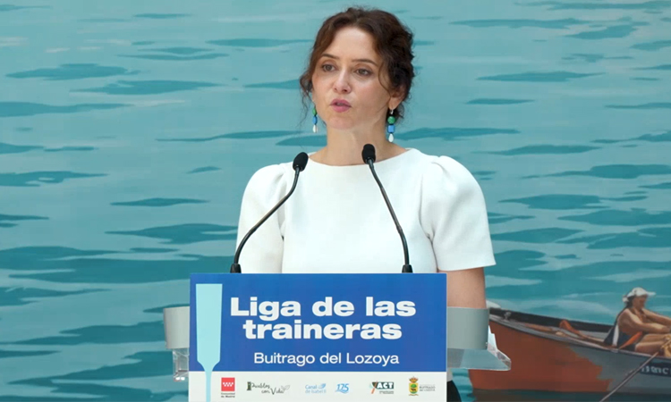 Díaz Ayuso presenta el estreno de Madrid como sede inaugural de las ligas de traineras: “Los grandes eventos deben celebrarse en todos los municipios”