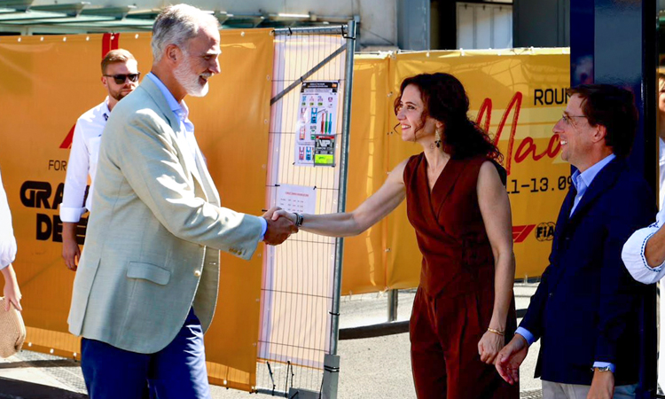 Isabel Díaz Ayuso: “Esto lo que hace es demostrarle al mundo lo que los españoles somos capaces cuando nos dejan organizar eventos de gran magnitud”