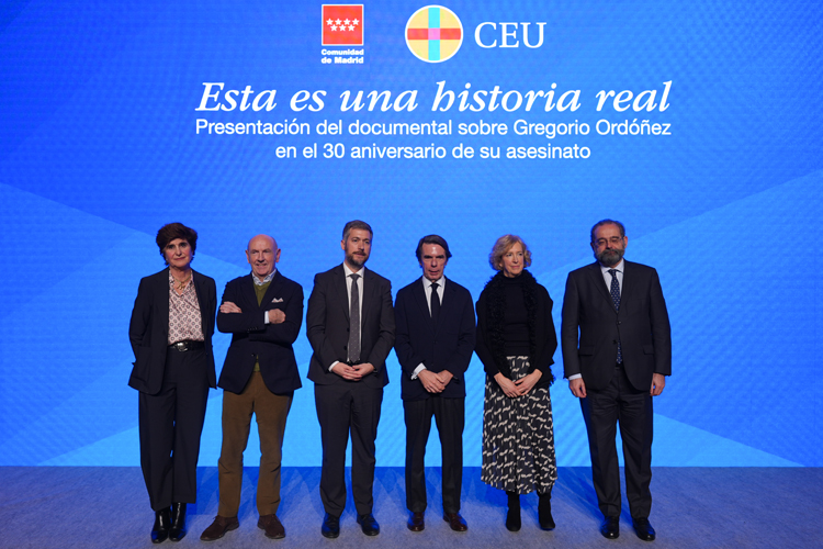 La Comunidad de Madrid recuerda a Gregorio Ordóñez en el 30º aniversario de su asesinato por la banda terrorista ETA
