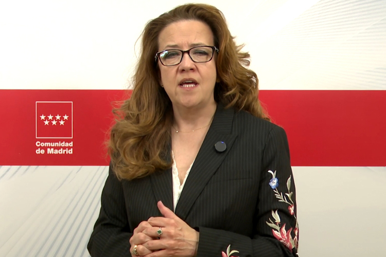 La Consejera de Sanidad de la Comunidad de Madrid, Fátima Matute, pide la dimisión de la ministra de Sanidad, Mónica García