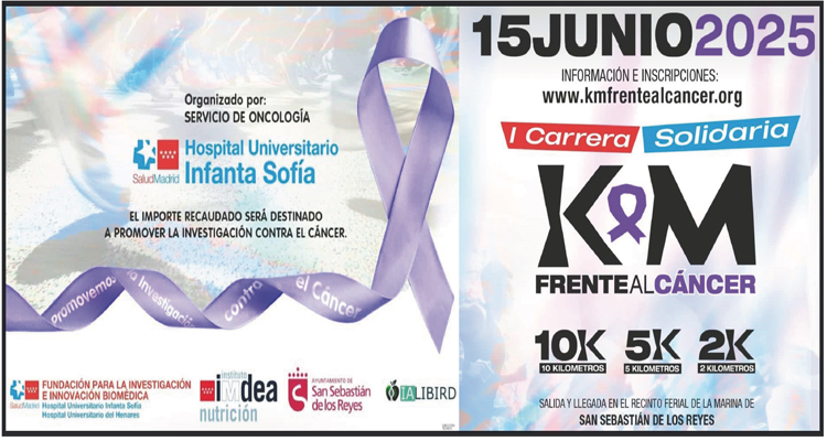 “Kilómetros frente al cáncer”, organizado por el Servicio de Oncología