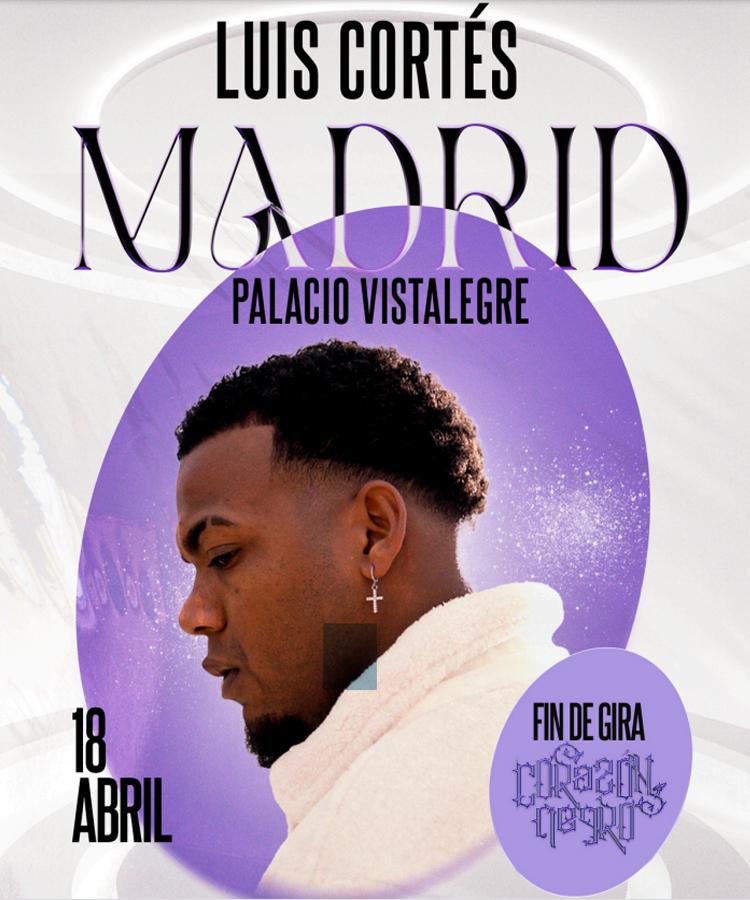¡¡¡Luis Cortés prepara su apoteósico final de gira en Madrid!!!