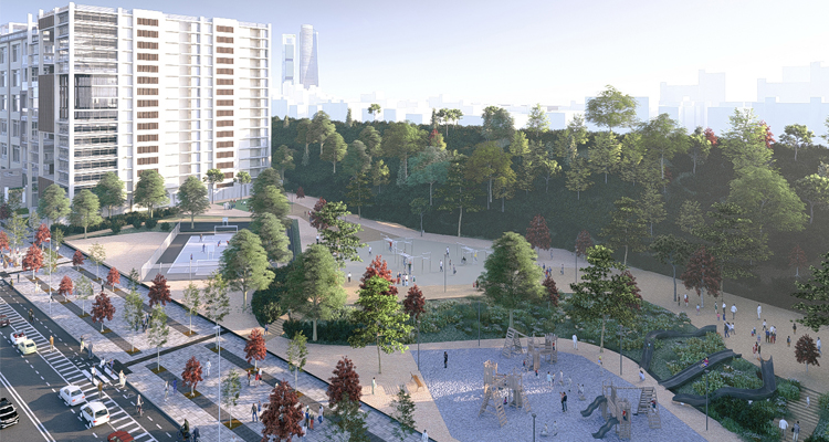El Ayuntamiento de Madrid aprueba inicialmente el proyecto de urbanización de Las Tablas Oeste, el primero de los cuatro ámbitos de Madrid Nuevo Norte