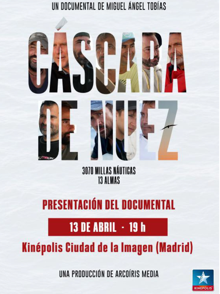 Miguel Ángel Tobías lleva el Atlántico a la gran pantalla con “Cáscara de Nuez”, su último documental