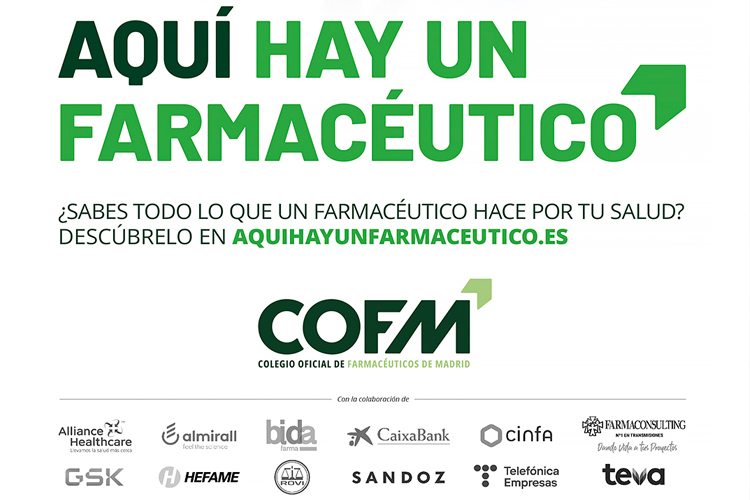 Una campaña del Colegio Oficial de Farmacéuticos de Madrid mostrará en San Sebastián de los Reyes el papel fundamental de estos profesionales