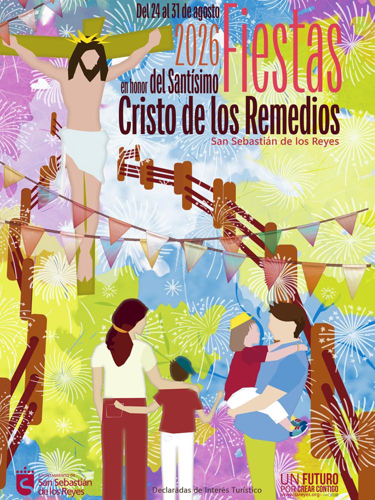 San Sebastián de los Reyes presenta los carteles oficiales de las Fiestas en honor al Santísimo Cristo de los Remedios