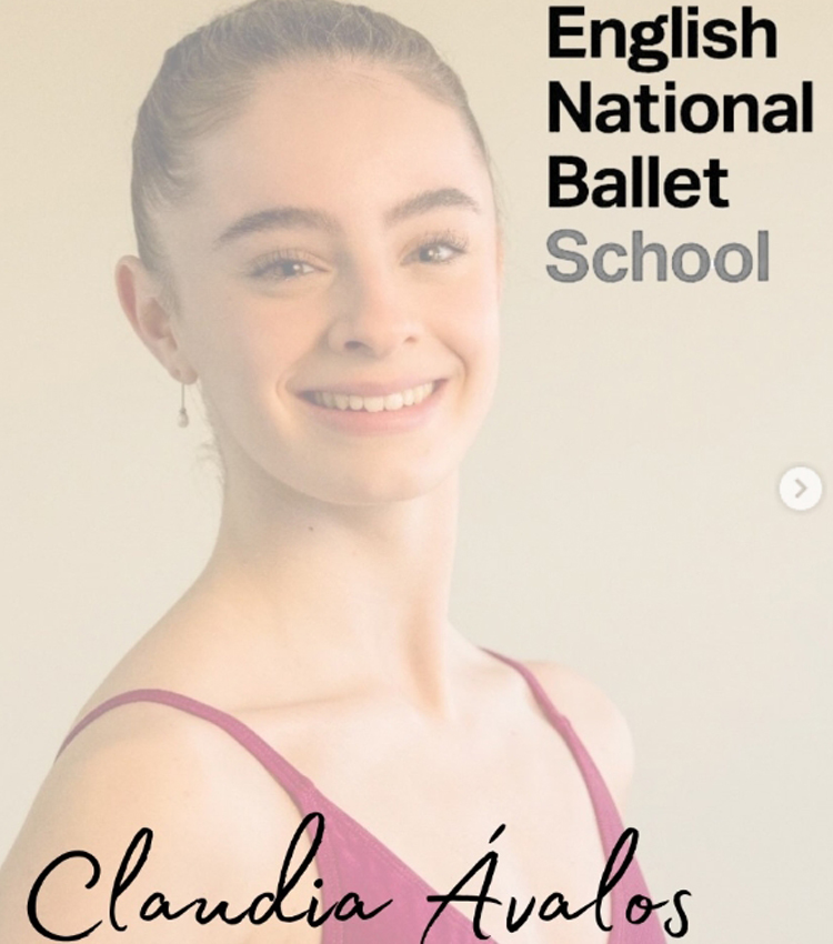 Claudia Ávalos, de Eszena Danza, aceptada en la English National Ballet School para finalizar su formación profesional