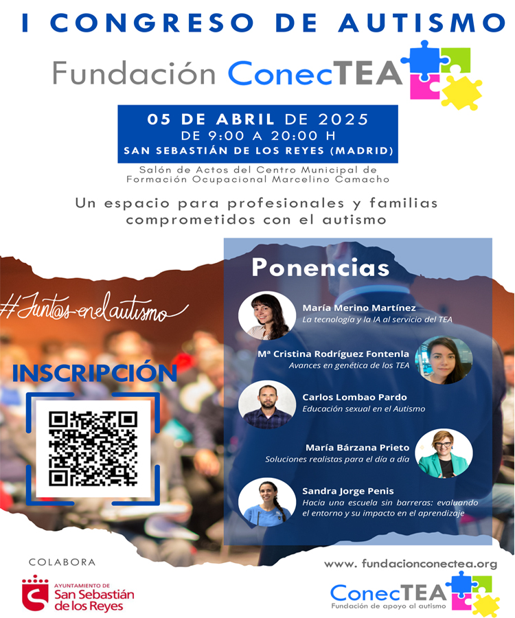 I Congreso de Autismo de Fundación ConecTEA - San Sebastián de los Reyes - 5 de abril