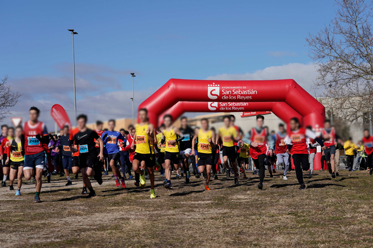 Más de 2.800 inscritos en el Cross escolar de este domingo en San Sebastián de los Reyes