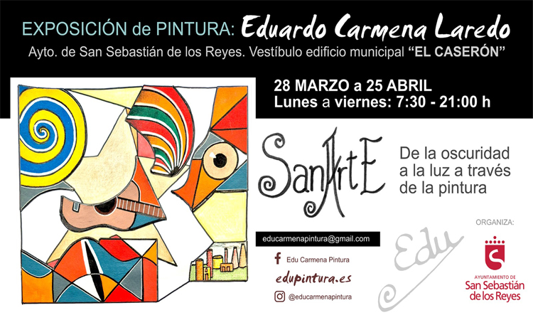 San Sebastián de los Reyes acoge del 28 de marzo al 25 de abril una de las exposiciones de pintura más emocionantes de los últimos tiempos