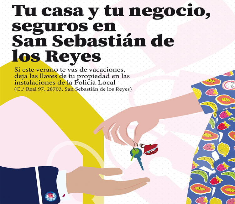 El Ayuntamiento refuerza este verano la seguridad en viviendas y comercios con el plan ‘Tu casa y tu negocio, seguros en San Sebastián de los Reyes’