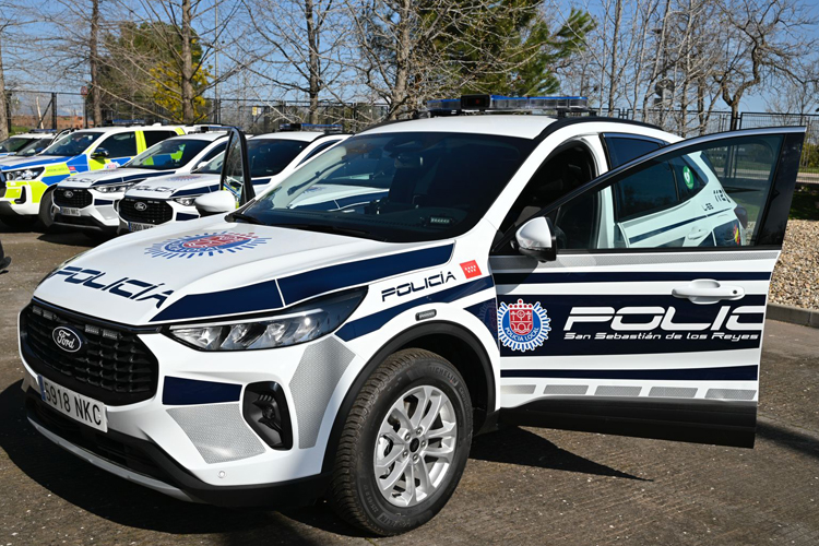 El Ayuntamiento de San Sebastián de los Reyes invierte 1,5 millones de euros en la renovación de la flota de vehículos de Policía Local