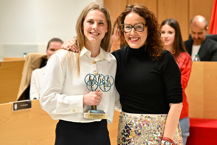 Los dos grandes triunfadores de los últimos Premios al Mérito Deportivo de Sanse, Viviana Marton y Miguel Ángel Navarro, ratifican su excelente momento deportivo