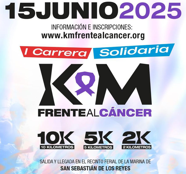 San Sebastián de los Reyes acoge la I Carrera Solidaria Frente al Cáncer el próximo 15 de junio