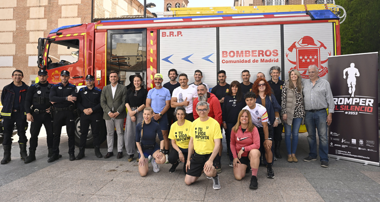 San Sebastián de los Reyes respalda el proyecto ‘Romper el Silencio’ de Jaime Domínguez en favor de la salud mental