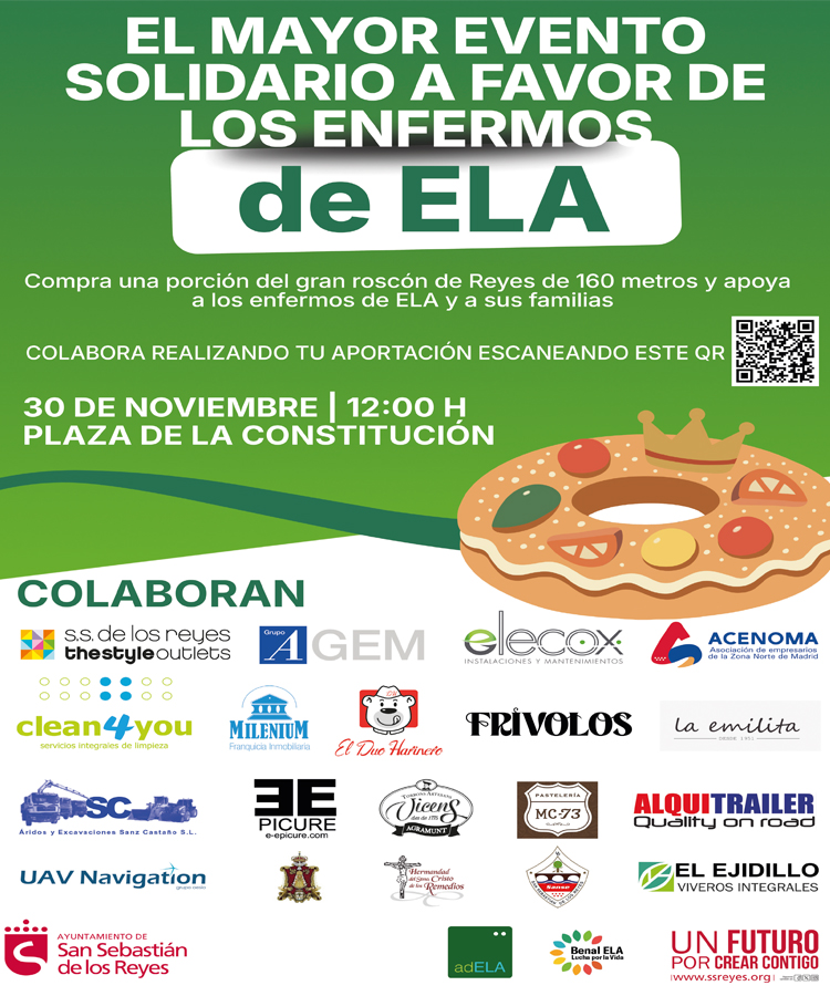 Numerosas personalidades, empresas y ciudadanos anónimos se vuelcan con el mayor evento solidario, realizado hasta la fecha en España, a favor de los enfermos de ELA