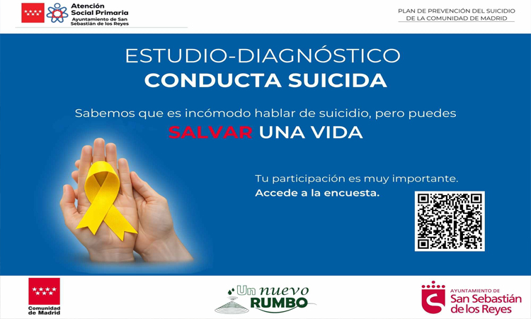 El Ayuntamiento de San Sebastián de los Reyes continúa haciendo frente a la lacra del suicidio